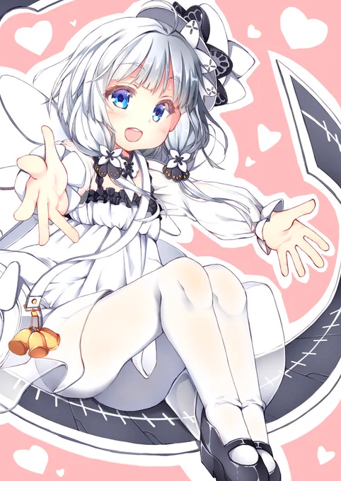 リトルイラストリアスぎゃんかわ…白タイツなのかどうかはいまいちわからなかったけど白タイツのほうが好きだから白タイツにしました(早口)#アズレン #アズールレーン 