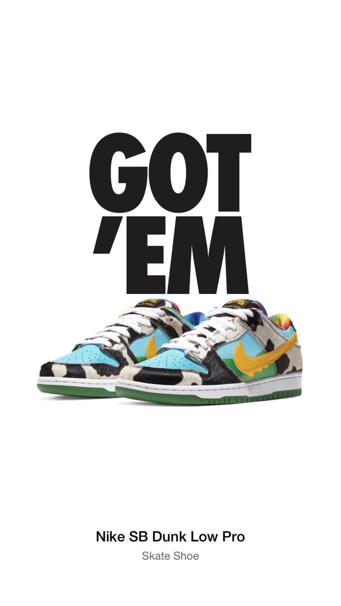 AshfordJules's tweet photo. Woke up early to get some ice cream. 🍦 #ChunkyDunky #BenAndJerrys #SNKRS @nikestore https://t.co/MMgDVBHp2x