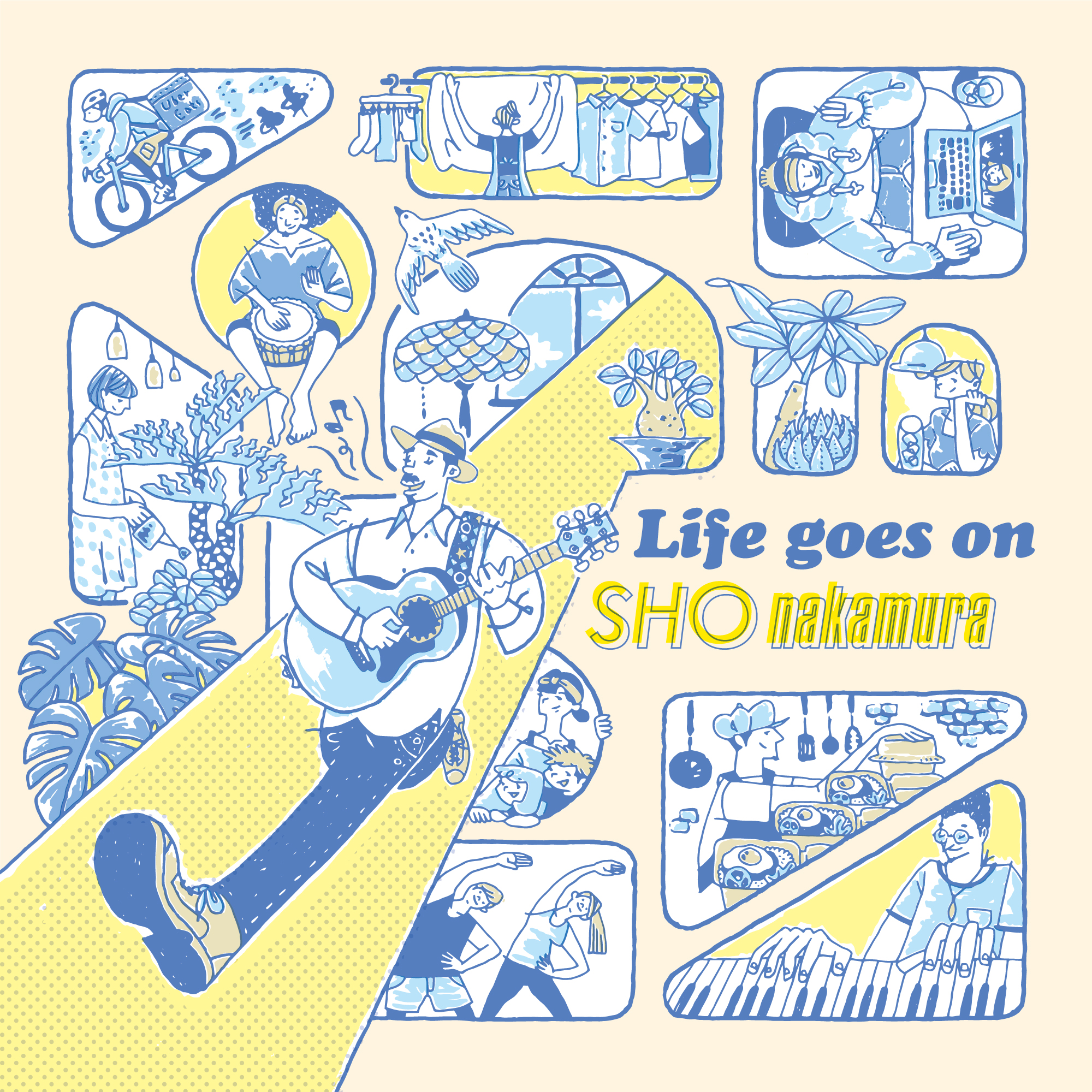 北窓優太 Twitterren 中村翔さんのcdジャケットを描かせていただきました 6 1配信 紙ジャケcdにもなります またお知らせさせてもらいます Cdjacket Cdジャケット 中村翔 イラストレーション Illustration イラスト Illust イラストレーター