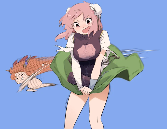 立ち絵華扇ちゃんと萃香ちゃん^o^ 