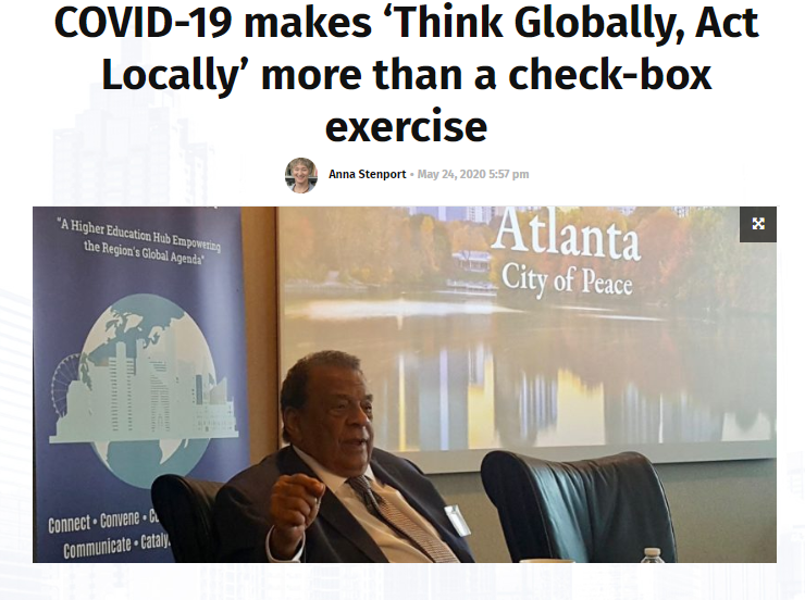 Cultural competence and advanced language learning are critical and bring diverse perspectives into the sustainability conversation and generates new opportunities.  Read the full article here: saportareport.com/covid-19-makes… <a href="/actfl/">ACTFL</a> @FLAGeorgia <a href="/_SCOLT_/">SCOLT 🌎</a> <a href="/JNCLInfo/">Joint National Committee for Languages</a> @ML_gatech