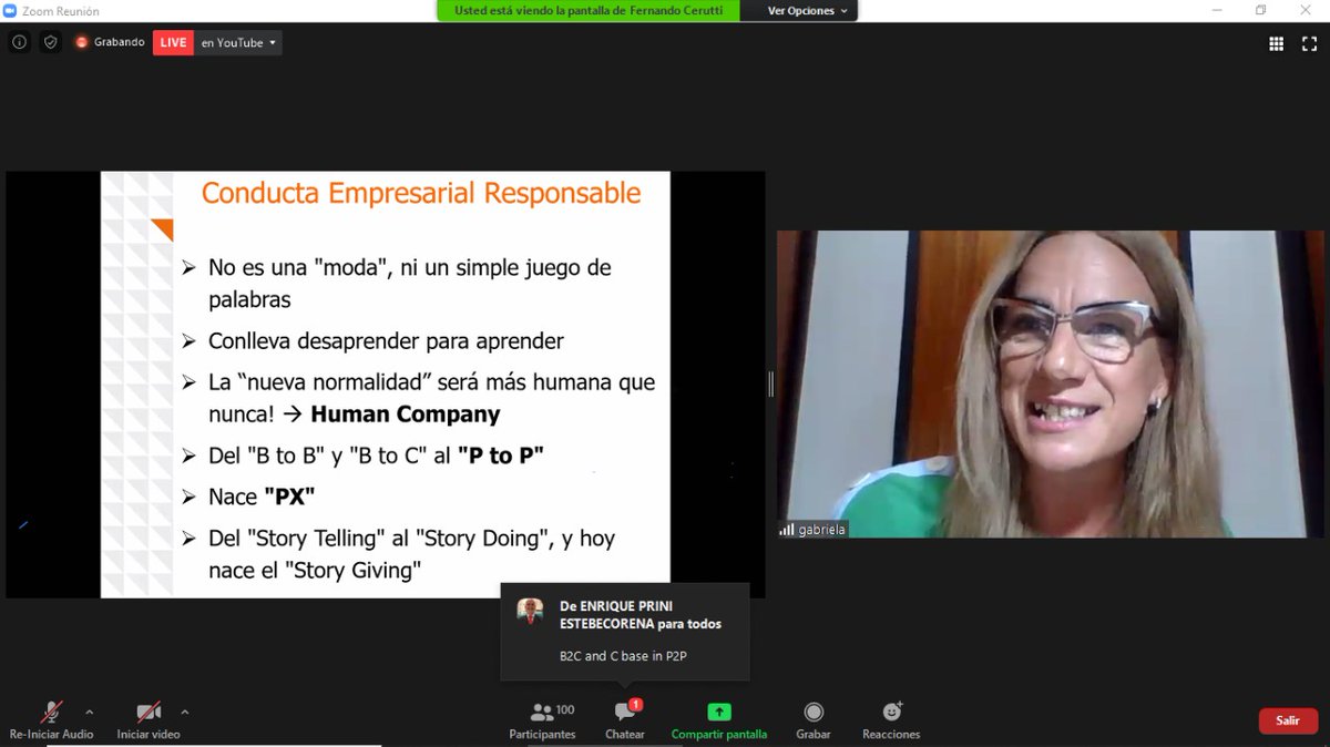 Puro_Management's tweet image. Gracias a todos los participantes del #ConversatorioEstrategico #4. Más de 150 personas de 10 países, discutiendo y proponiendo sobre Conducta Empresarial Responsable.
Facilitaron #GabyMüller y @fcerutti, con el apoyo de @mmorresig y @FundacionDenuo.