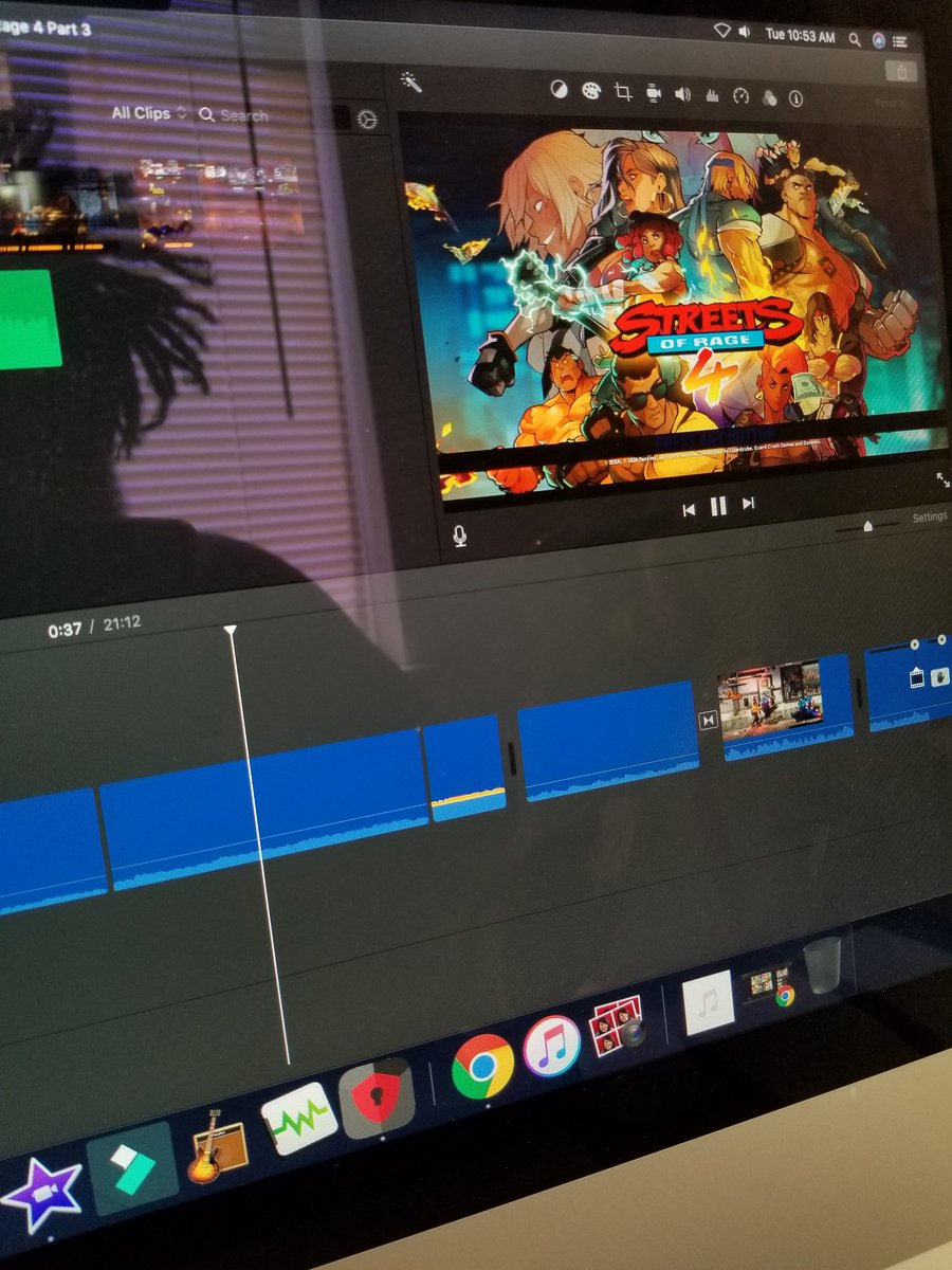 Mr_Penick's tweet photo. I THINK I'm done editing this footage. All it needs is the voice over. Might drop this tonight! #ampproductions #StreetsOfRage4 https://t.co/uCG0hizCSW