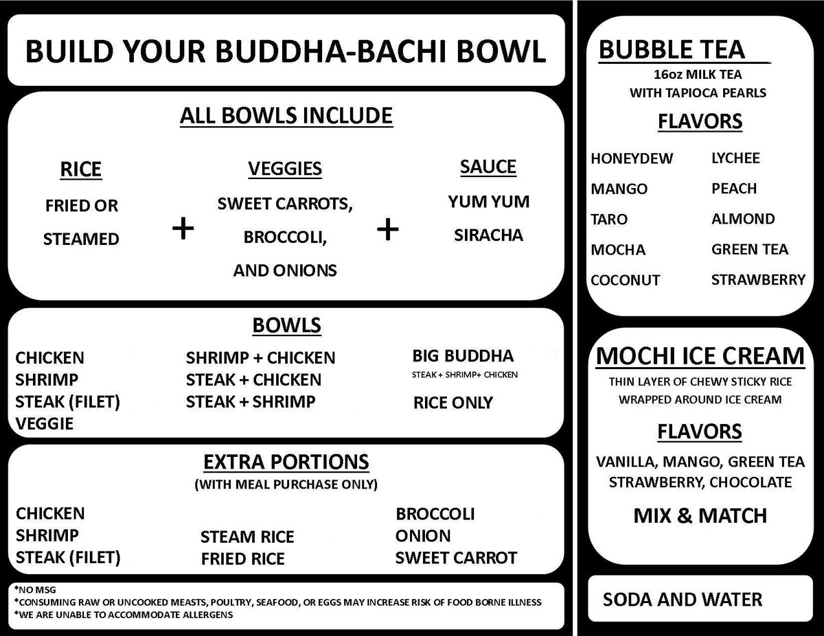 BuddhaBachi's tweet photo. Come see us this Saturday for our Grand Opening at 📍 Scotty’s Bierwerks and try your first Buddha-Bachi Bowl‼️🍚

4-9pm 
📍901 E Industrial Cir, Cape Coral 33909
#gotyumyum #buddhabachi 

https://t.co/AjbwI85dHC https://t.co/dkkPkRkP3W