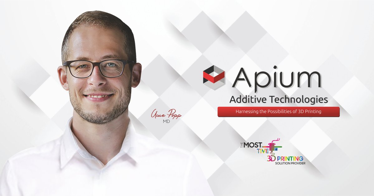 insightssuccess's tweet image. #UwePopp MD @ApiumTec
 He worked at the University of Stuttgart in cooperation with the Max-Planck #InstituteofMaterials Science
It  has always had the vision #createtools where #medicalproducts can be manufactured in a resourceful &amp;amp;#costefficientfashion
bit.ly/2ZBqzlF