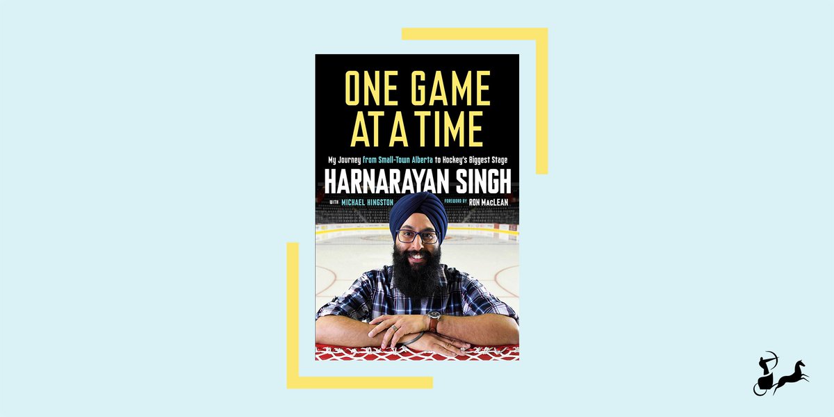 IceSinghHNIC's tweet photo. Thrilled to share the cover of my book, 'One Game at a Time', out this fall from @mcclellandbooks! Incredibly honoured that the 1&amp;only @RonMacLeanHTH wrote the foreword. Preorder from @chaptersindigo or wherever you buy books - https://t.co/ilTMDiCX70 https://t.co/TbyYiDc8BN