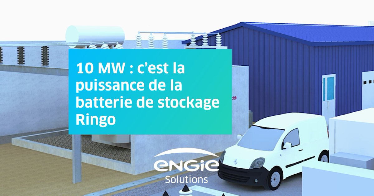ENGIEsolutions's tweet photo. [OPTIMISER] 🔋Avec la batterie Ringo, @bluesystems_ et #EngieSolutions expérimentent un système de stockage, pour valoriser les productions d’énergies renouvelables, tout en évitant les congestions du réseau électrique de @rte_france à Ventavon ➡️https://t.co/Jimc6PhV9T https://t.co/2A5OtPM88z