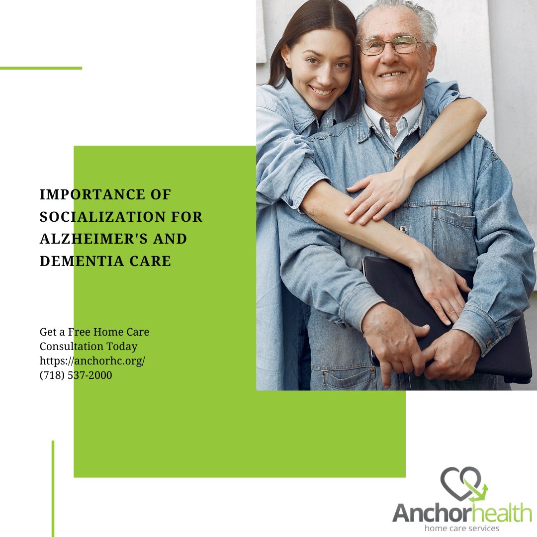 An important factor to prevent dementia is socialization: constant communication with relatives and friends can delay the aging process of the brain #dementia #alzheimers