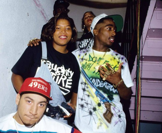 So they changed their name to Naughty By Nature and stayed friends with the backup dancer.He became a decent rapper, too. Latifah even told him that his rap name, MC New York, was trash but his given name could set him apart, so he started using his real name:Tupac Shakur