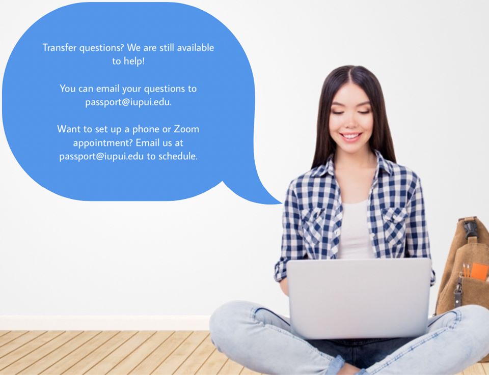 _PASSPORT2IUPUI's tweet photo. We are offering Passport academic advising appointments through ZOOM web meetings or phone appointments. Please email the Passport Office at passport@iupui.edu to schedule your appointment through email, or call our office and one of our receptionists will contact you. https://t.co/HzRk1DEYiD