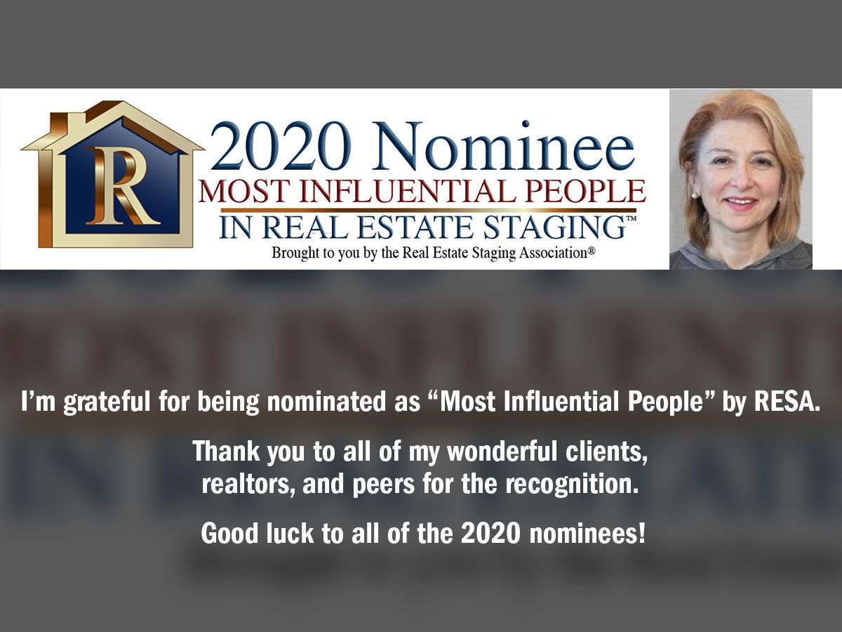 #ThankfulTuesdays #RESA #resahq #MostInfluentialNominee #HomeStaging #HomeStars #InteriorStaging #StagingDesign #GTARealtors #GTARealEstate #GTAInteriorDesign #GTAInteriorStaging #TorontoInterior #InteriorStaging #InteriorDesign #TorontoRealtors #TorontoInteriorDesign