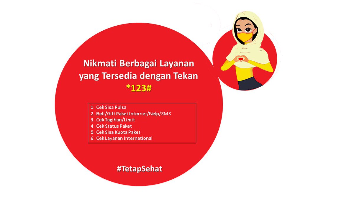 CareIM3's tweet photo. Masih suasana lebaran, jangan lupa berikan gift paket ke sahabat terbaikmu. Ketik *123# dan ikuti caranya ya. #TetapSehat https://t.co/iL85b14Zjo