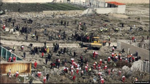 8)The Iranian side immediately went to remove all parts of the downed aircraft from the crash site while still allowing people into the grounds, Ruvin added. Several mobile phones & tablets belonging to the 176 deceased were taken from the Ukrainian team by the Iranians.