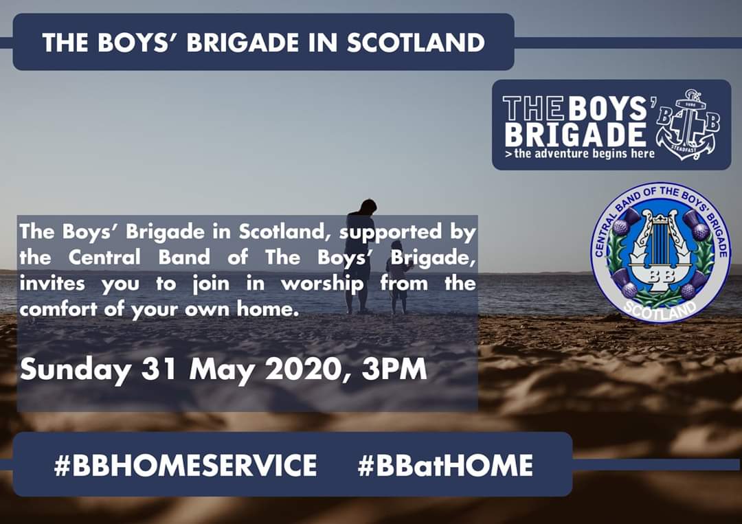 #BBatHome service this Sunday coming - 31st May at 3pm, led by young people #FaithinYoungPeople