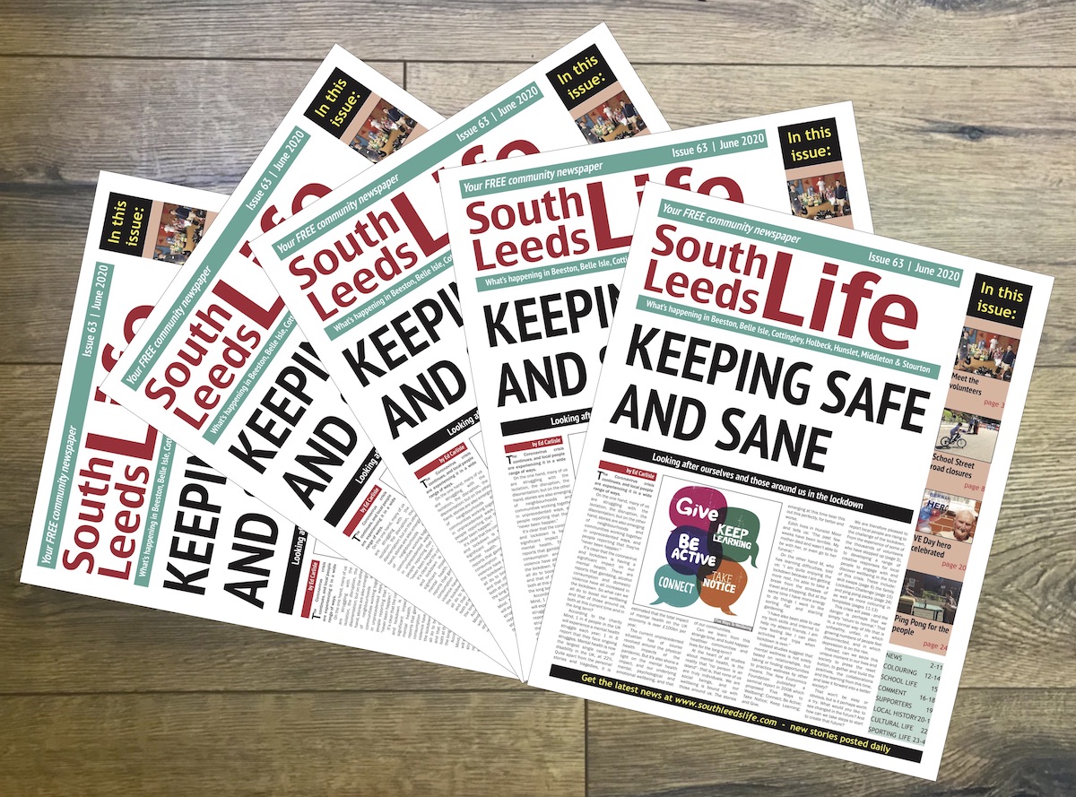 Our June newspaper will be back from the printers tomorrow and we will be out delivering to care homes, sheltered housing and food shops. Sign up as a pound-a-week subscriber to get it delivered to your door steadyhq.com/en/southleedsl…