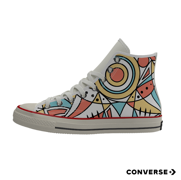 sindisonyoni's tweet image. First look at the @Converse SA x Sindiso &quot;Khulekani2020AD&quot; limited-edition collab sneakers ONLY available online. #CreateAtHome #CreateForPeace