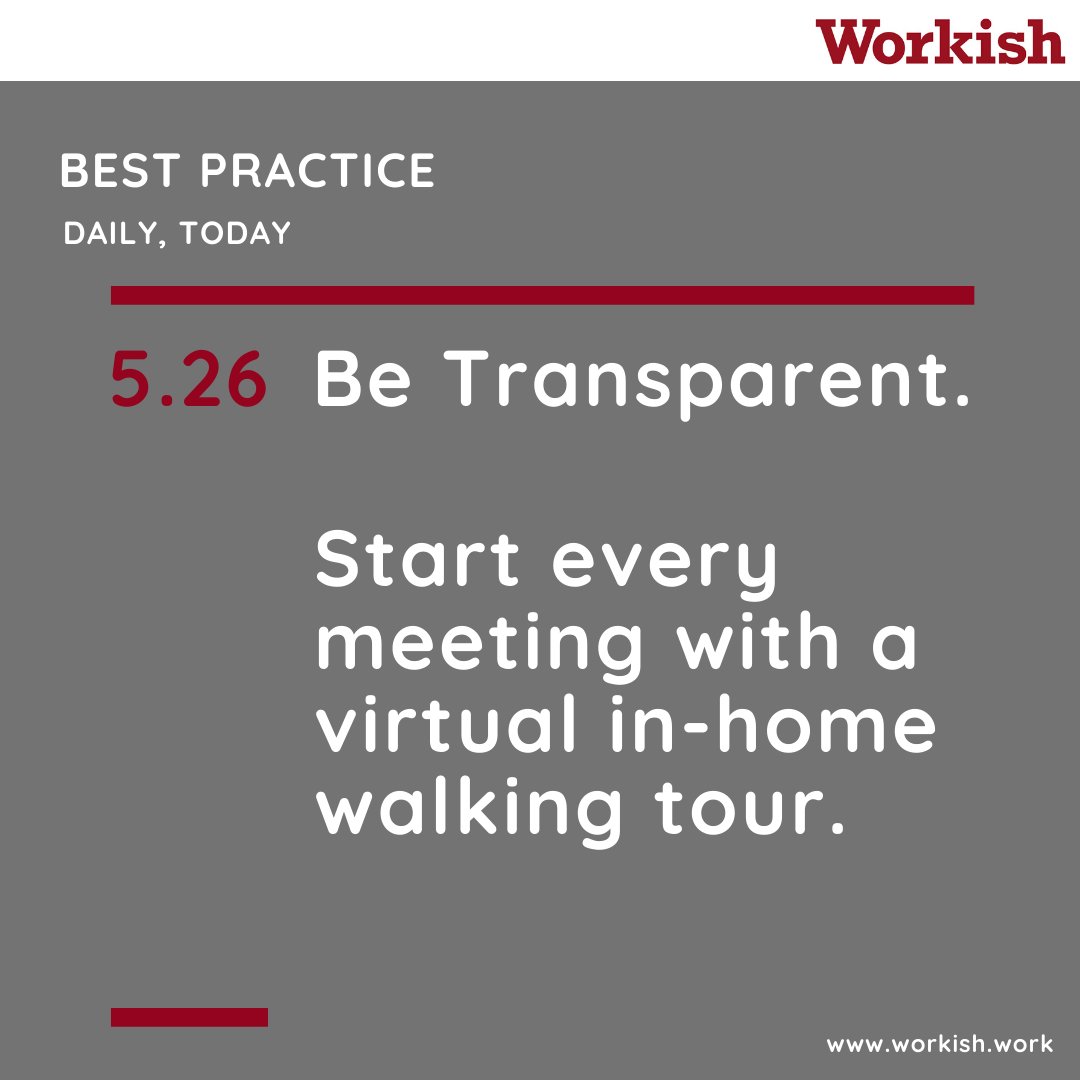 workishwork's tweet photo. Today's Best Practice from Workish. #business #transparency #remotework https://t.co/xe43sKoecd