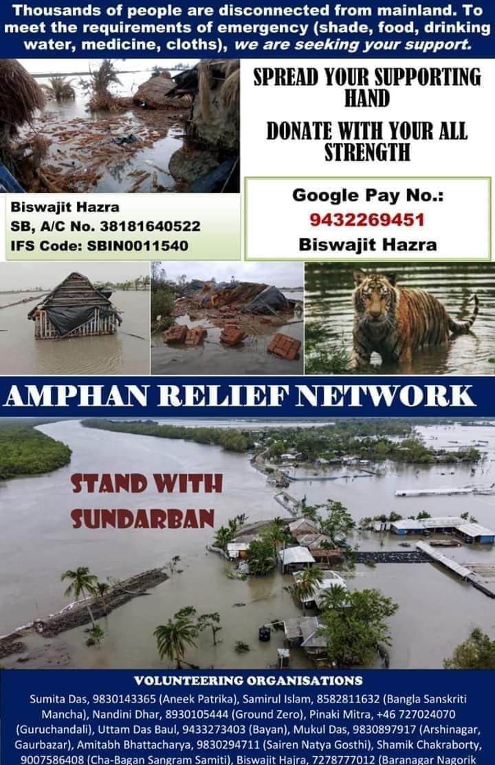 Get in touch with volunteer networks,  #DMF,  #DISHA or  @Ratulsa69195892 who have a reach on the ground to contribute to rebuilding. Help is needed NOW before full tide on full moon on the 5th of June.  @aniruddhg1  @sayantanbera  @ndmaindia  @UNEP  @apupractconnect  @TheStatesmanLtd
