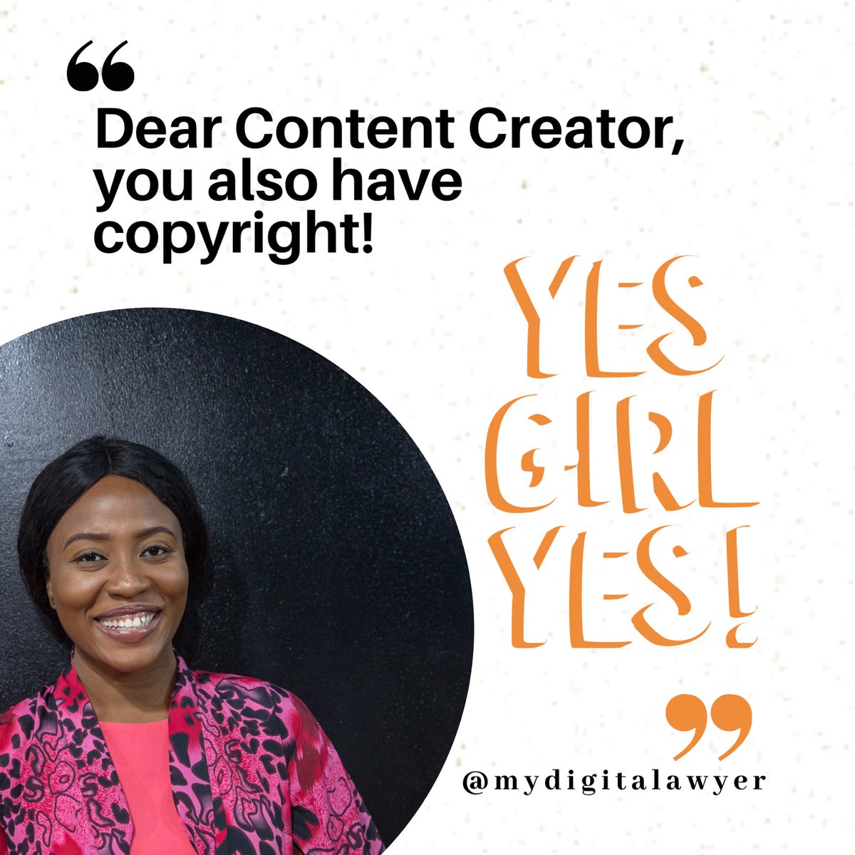 1. What are my rights as a Content Creator? You want to ask. As a content creator whether digital or analogue, there are a number of rights that you have. Broadly speaking they are; Economic Rights Digital or E-rights and Moral Rights. (A thread ...)