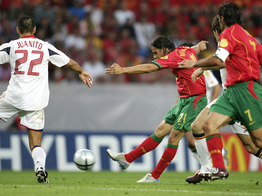 Nuno Gomes (Portugal 1-0 Spain, Euro 2004). Loved the revelation by Gomes that when Portugal were 1-0 up and under real pressure from the Spanish he told Puyol: “calm down - with this result we both go through”. Wasn't true. When Puyol found out he wasn't happy with Nuno!