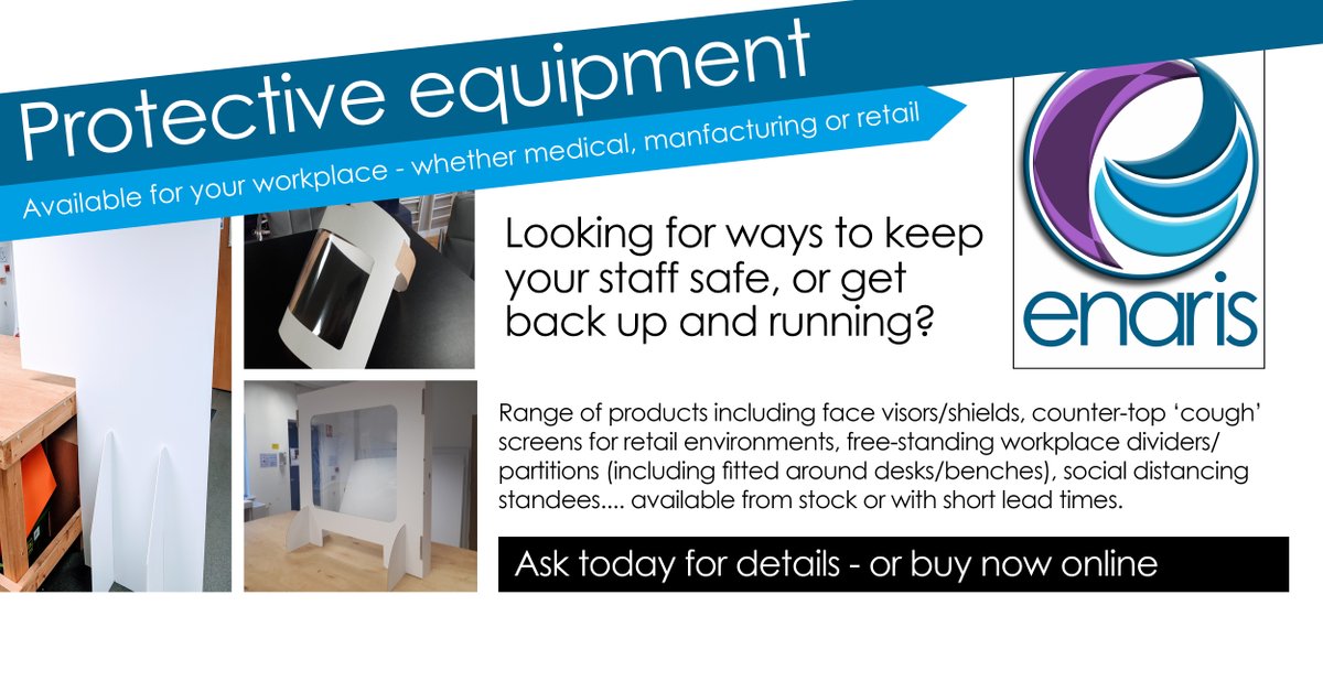ThinkingSeafood's tweet photo. RT @SiraneLtd: Shops looking to reopen June 15? Not sure where to get protective equipment? https://t.co/bpq0hsecXb We can help with visors, barriers, standees, counter-top screens - see our back to work products #shops #reopening #workplace #Covid19 https://t.co/uLQx1vI5Ci