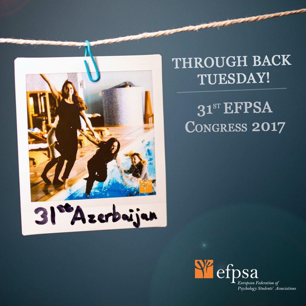 EFPSA's tweet photo. #congress #efpsa #psychology #psychologystudents https://t.co/mCJ3E3tyJ5
