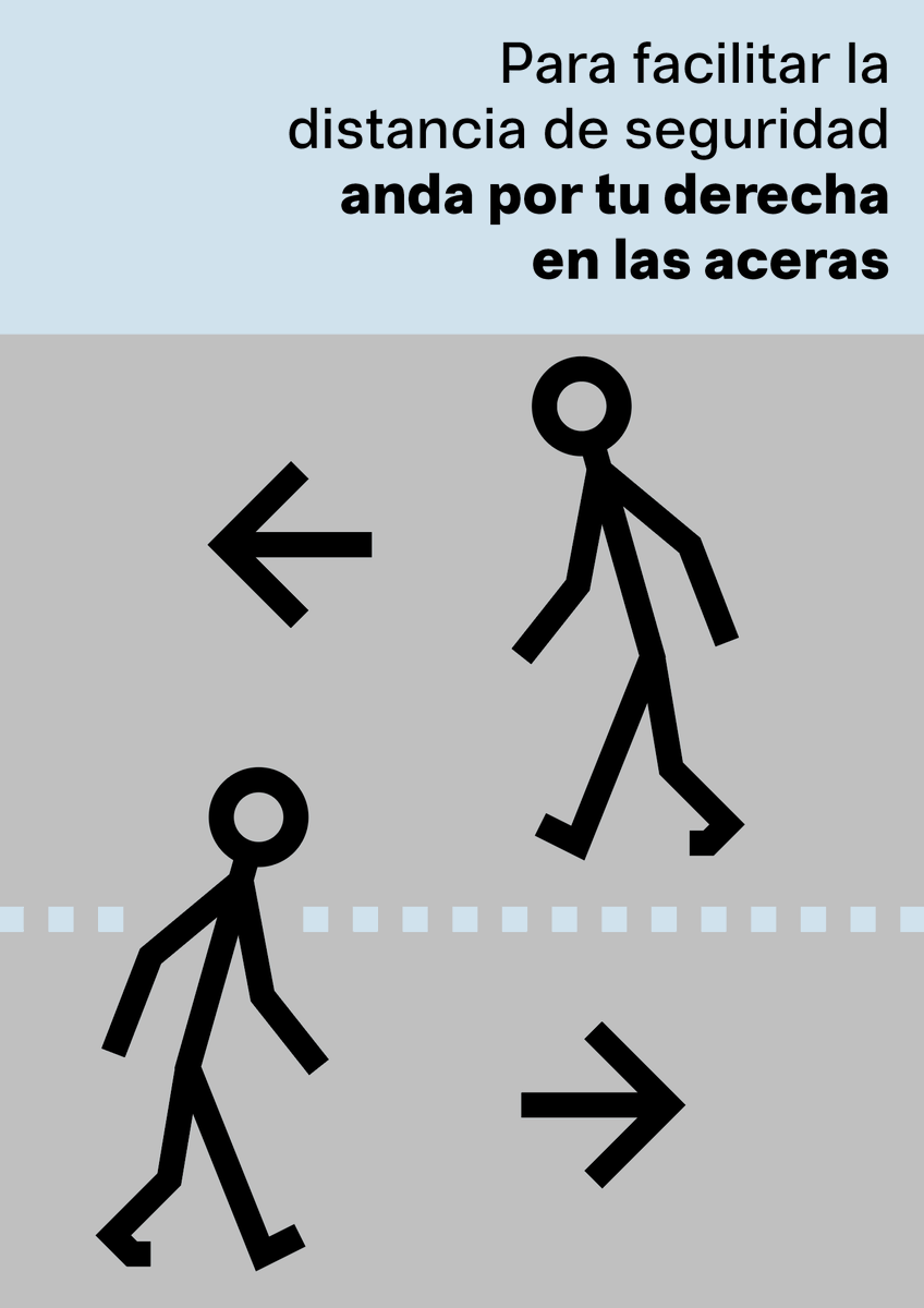 alvarovalino's tweet photo. No sé si se ha recomendado, pero quizá sería una buena iniciativa.
Take a walk on the right side! https://t.co/xEvroA6AaW