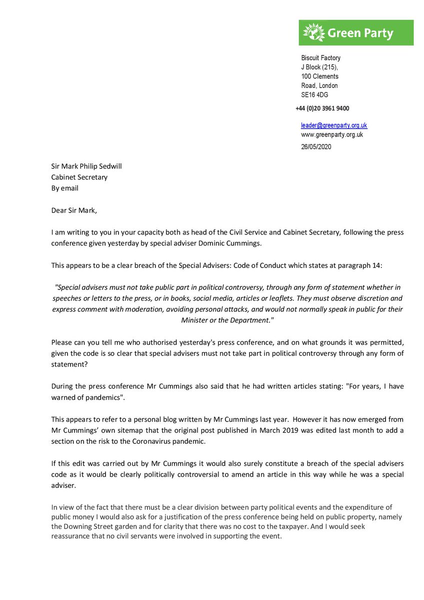 Jonathan Bartley tweet media