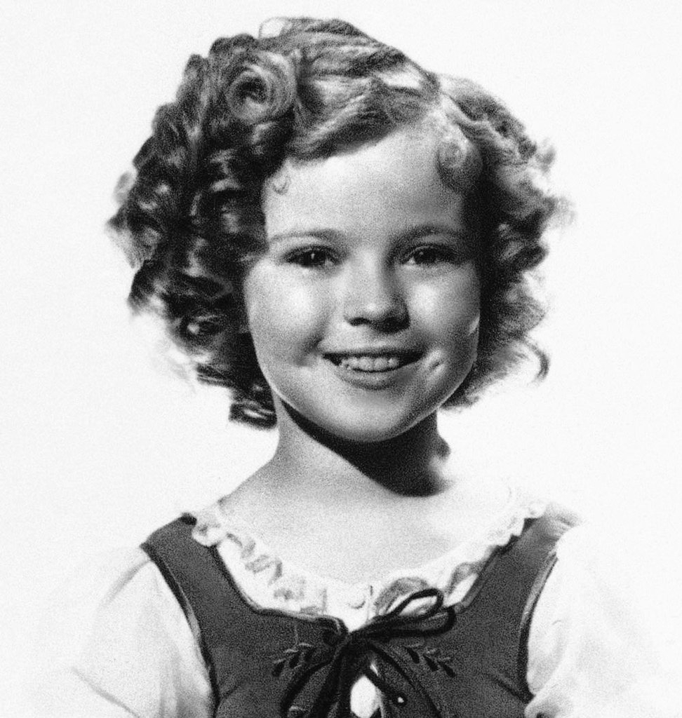 Shirley Temple:Temple featured twice on the album cover and was featured because she was a good child actor in the 30's.