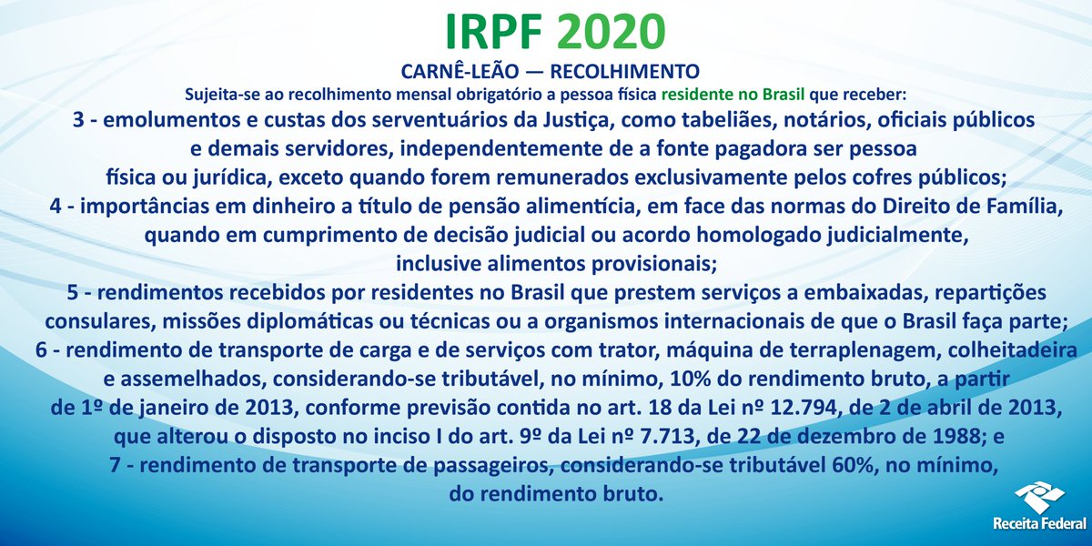 Receita Federal tweet media