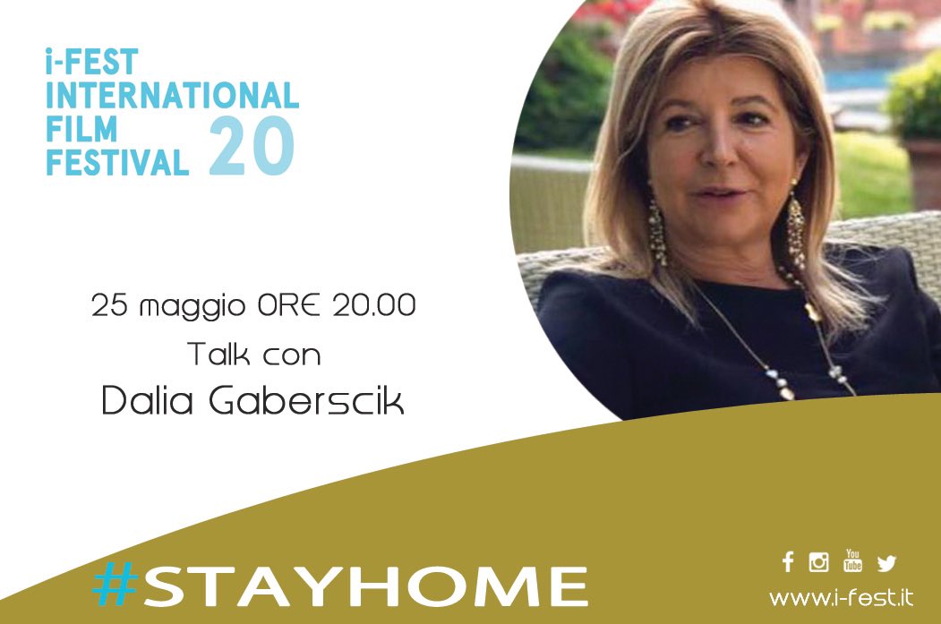 iFest20's tweet photo. Il nuovo ospite della #StayHome Edition è @daliagaberscik , figlia di #GiorgioGaber e titolare di #Goigest che lavora per @LauraPausini , @lorenzojova , @RamazzottiEros . l’intervista:
https://t.co/wUP7DFftI5 
#ifest #daliagaberscik #jovanotti #laurapausini #erosramazzotti https://t.co/2Va7oOk9vG