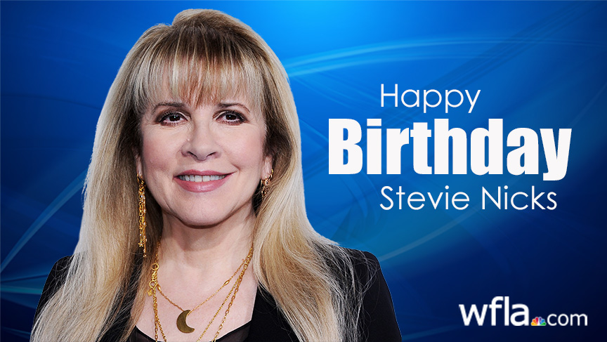 Happy 72nd Birthday to legendary singer-songwriter Stevie Nicks!  