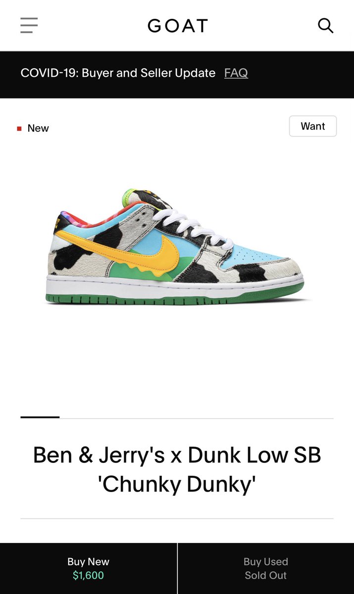 ben and jerry dunks goat