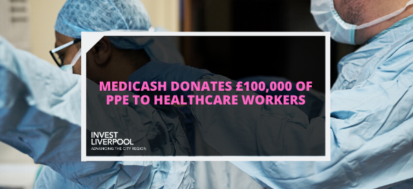 investliverpool's tweet photo. #LIVERPOOL CITY REGION'S #MEDICASH DONATES £100,000 OF #PPE TO HEALTHCARE WORKERS: @Medicash CEO, Sue Weir: "#NHS and frontline workers are doing an outstanding job &amp; we will continue to do all we can to provide support to those who need it most...”  https://t.co/lJlDQc5mCO 👏👏 https://t.co/fWIlRTDj69