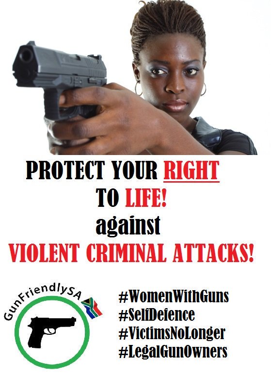 GUNFRIENDLY_SA's tweet photo. SA Citizens are entitled to apply for a Section 13 #Selfdefence firearm to protect your family &amp; Loved ones from violent criminals #SafeCitizens #Selfdefence https://t.co/eWPD1jC1PQ