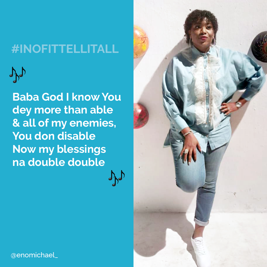 enomichael_'s tweet photo. Always have a victor's mindset knowing that God has disabled every obstacle and will give you double for all your troubles.
#INoFitTellItAll #ForeverAlbum #WARshipper https://t.co/FTcMm6TOFa