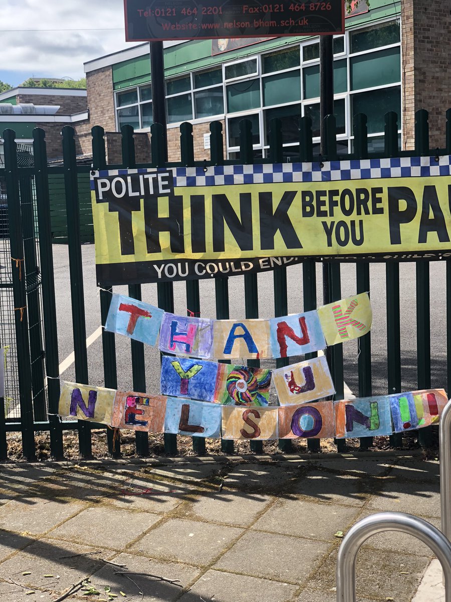 Nelson_Primary's tweet photo. A lovely token from some of our key worker children who have come into school since lockdown! #nelson #weshinetogether #teamnelson #teachers https://t.co/d0XJPuV6CI