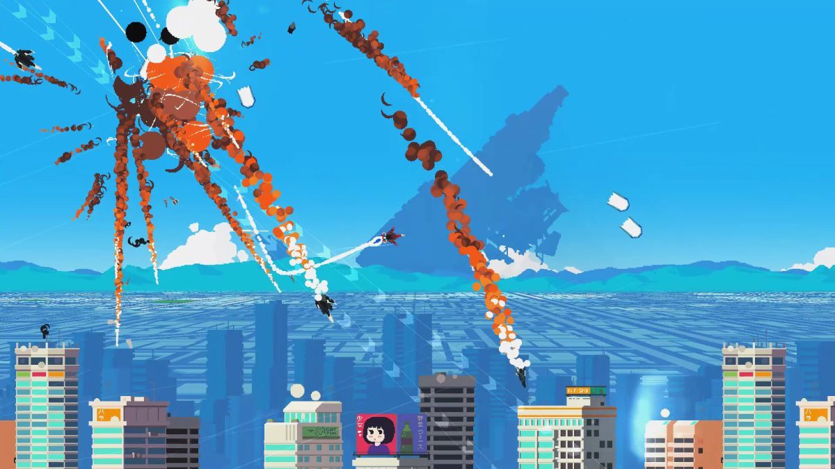pcgamer's tweet image. Jet Lancer looks like Luftrausers but anime buff.ly/2LZoeJc