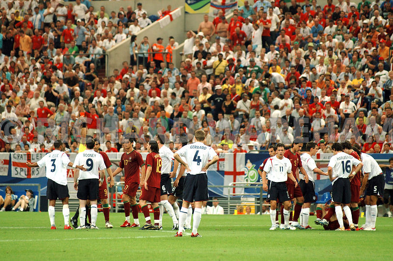 Postiga actually did take another penalty, AGAIN in a quarter-final shootout, AGAIN versus England, at World Cup 2006. He scored. But this time it wasn't a Panenka. Portugal won.