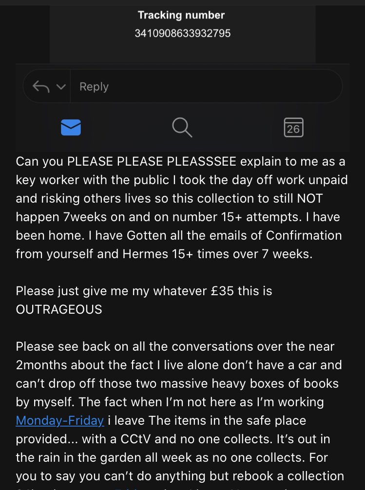 Rappleb's tweet photo. @musicMagpie @musicMagpieCS @Hermesparcels please actually do something about this. Been back and forth with customer service for over 7weeks. Order 6042617. https://t.co/DJr1BwrwL7