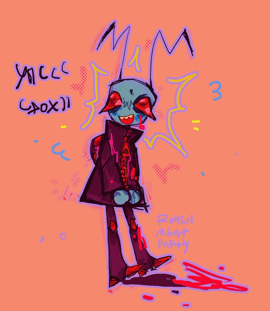 meat_rotten's tweet photo. Bug bug bug s request s.
#InvaderZim #irkenoc https://t.co/eM3wGcmk8R