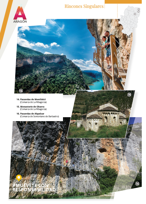 GuaraSomontano's tweet photo. ✴️ Muy fans de la campaña de @aragonturismo que muestra los rincones singulares de Aragón para visitar en cuanto podamos👌.
👉Las pasarelas de #Alquézar, entre los rincones recomendados en #GuaraSomontano. #MuéveteconResponsabilidad #RinconesSingulares #Alquézar #GuaraTeEnamora https://t.co/PNEPThVdXR