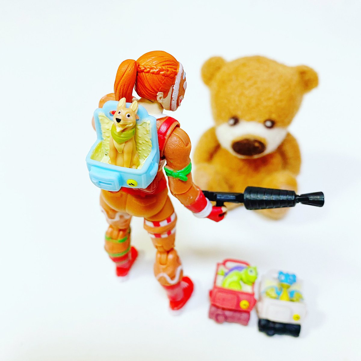 EbisuU_kuma's tweet photo. ピッタリだっ😆✨
#Fortnite #フォートナイト #Gingergunner #ジンジャーガンナー #PTeddy #Fortniteteddy #Bonesy #Camo #Scales https://t.co/wtaBAzcMlb