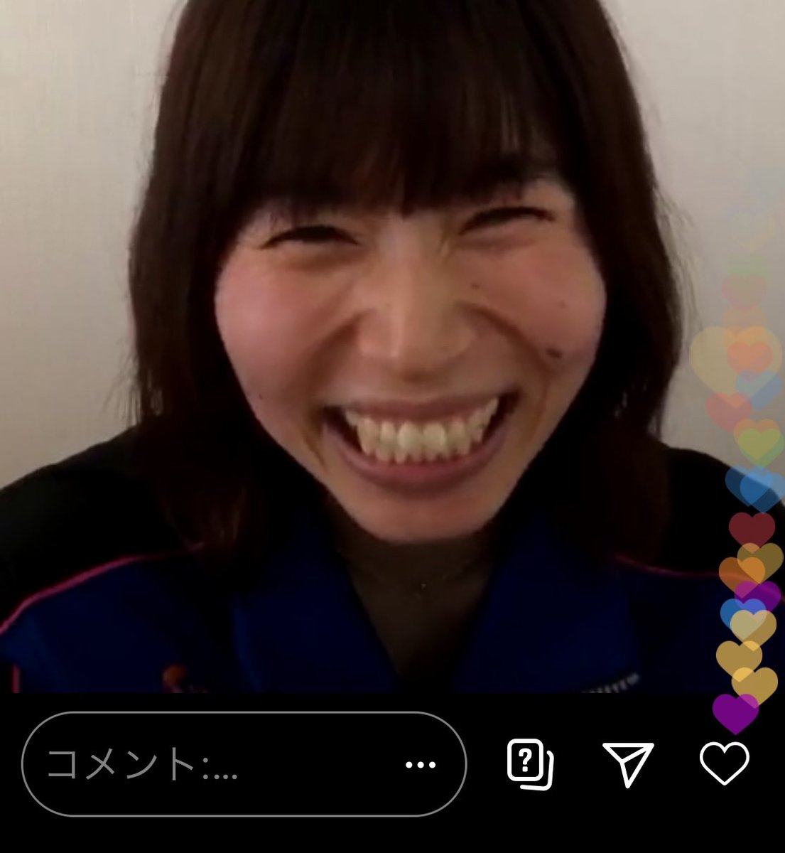 公式ではない 久光スプリングス応援アカウント A Twitter 新鍋さん百景その87 新鍋さん可愛いすぎます どうしてこんなに美しいのでしょうか 悩み相談インスタライブの新鍋さんが可愛いすぎてまたまた載せてしまいます 新鍋理沙 久光製薬スプリングス 可愛い