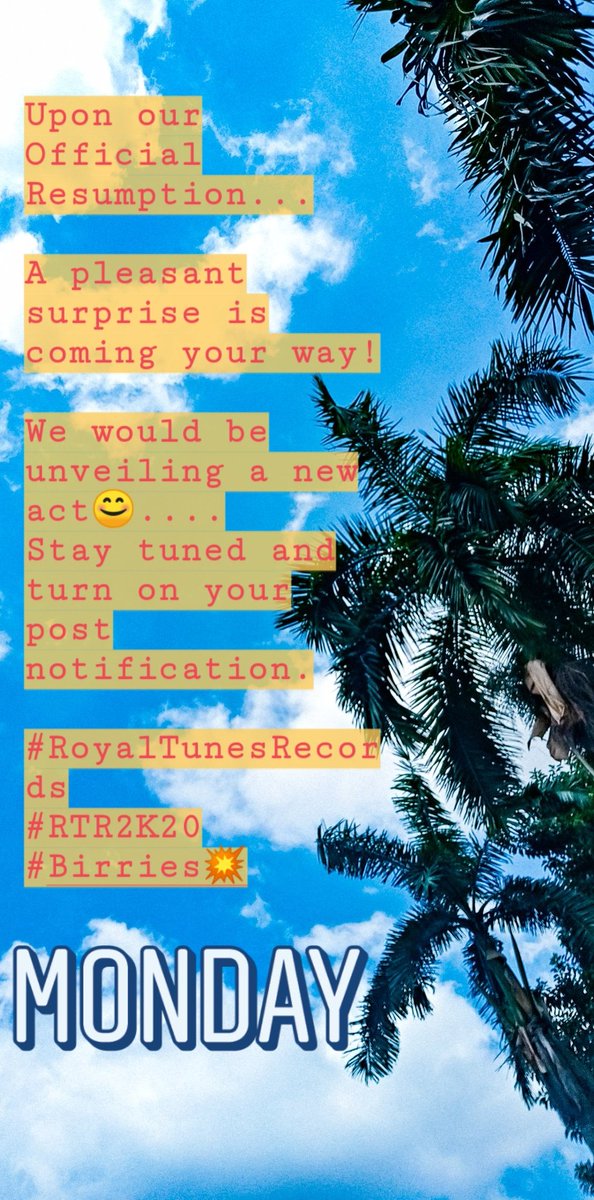 RoyalTunes_'s tweet photo. Stay tuned... #RoyalTunesRecords #RTR2K20 #Birries #Arewa https://t.co/VyM2fgFsM4