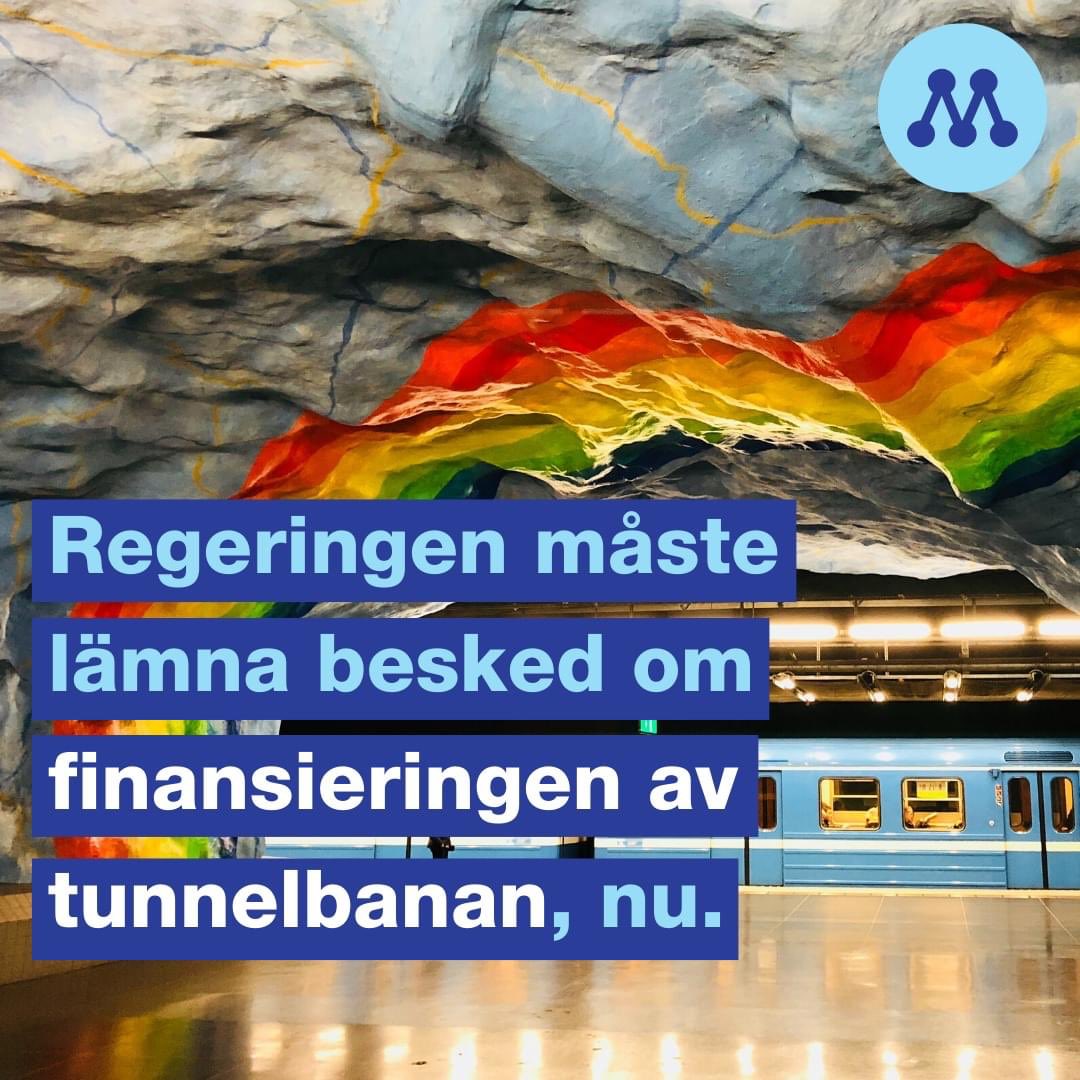 Mariastockhaus's tweet photo. Utbyggnaden av tunnelbanan i Stockholm blir dyrare än ursprunglig kalkyl. Regionen och berörda kommuner har redan gjort klart att de tar sina delar av extra kostnader. Regeringens besked dröjer, extra olyckligt i kristider kan försena hela projektet. #tunnelbana #svpol #pol08 https://t.co/sIlTWq9GQG