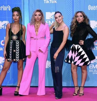 little mix rocking their own style but end up matching because they’re made to fit: a thread