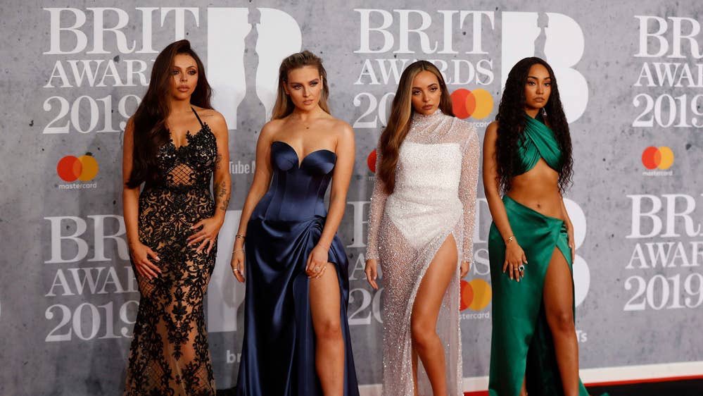 little mix rocking their own style but end up matching because they’re made to fit: a thread