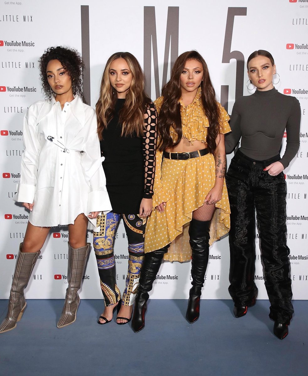 little mix rocking their own style but end up matching because they’re made to fit: a thread