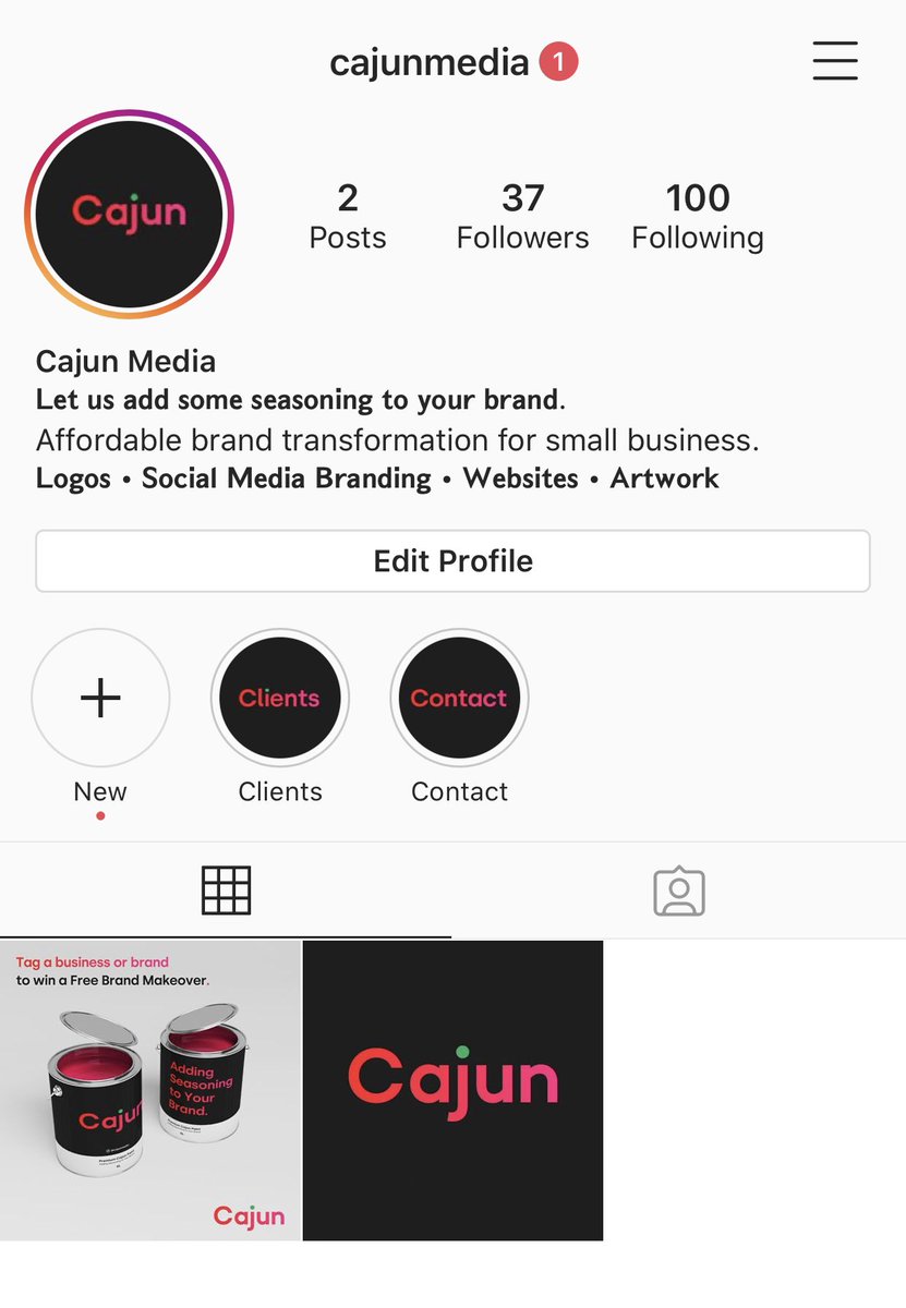 MattMaynard_'s tweet photo. Introducing Cajun Media. 
Affordable, professional branding solutions for small businesses.

To celebrate our launch we’re offering a FREE brand makeover for a small business! Follow @cajunmedia on Instagram. 

Please Retweet, we could help a small business in your network 🙏🔌 https://t.co/2e9FXdej36